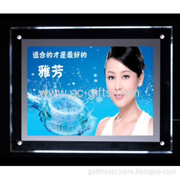 Wallmounted Slim Led Poster Frame A2 Size 